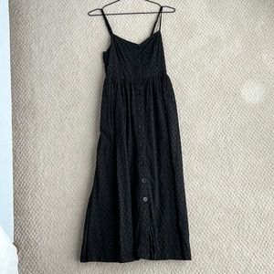 Urban Outfitters lace-inset maxi dress